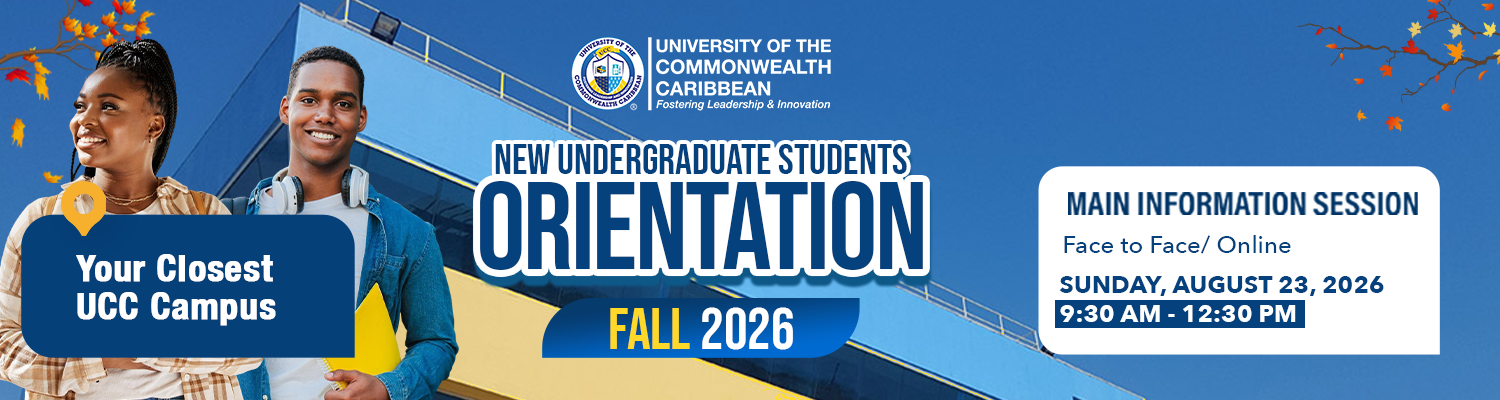 Fall 2026 Orientation for New Undergraduate Students