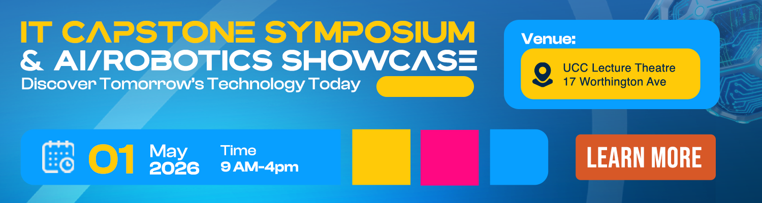 IT Capstone Symposium & Generative Al/Robotics Showcase for School of Mathematics, Science and Technology
