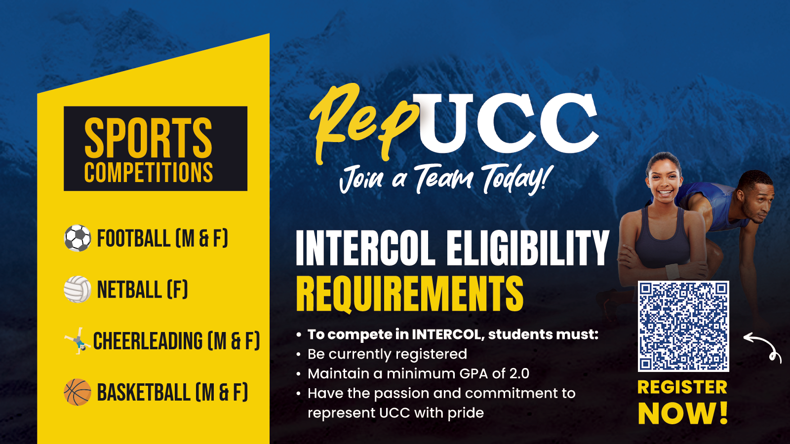Intercollegiate Sports Team Sign Up