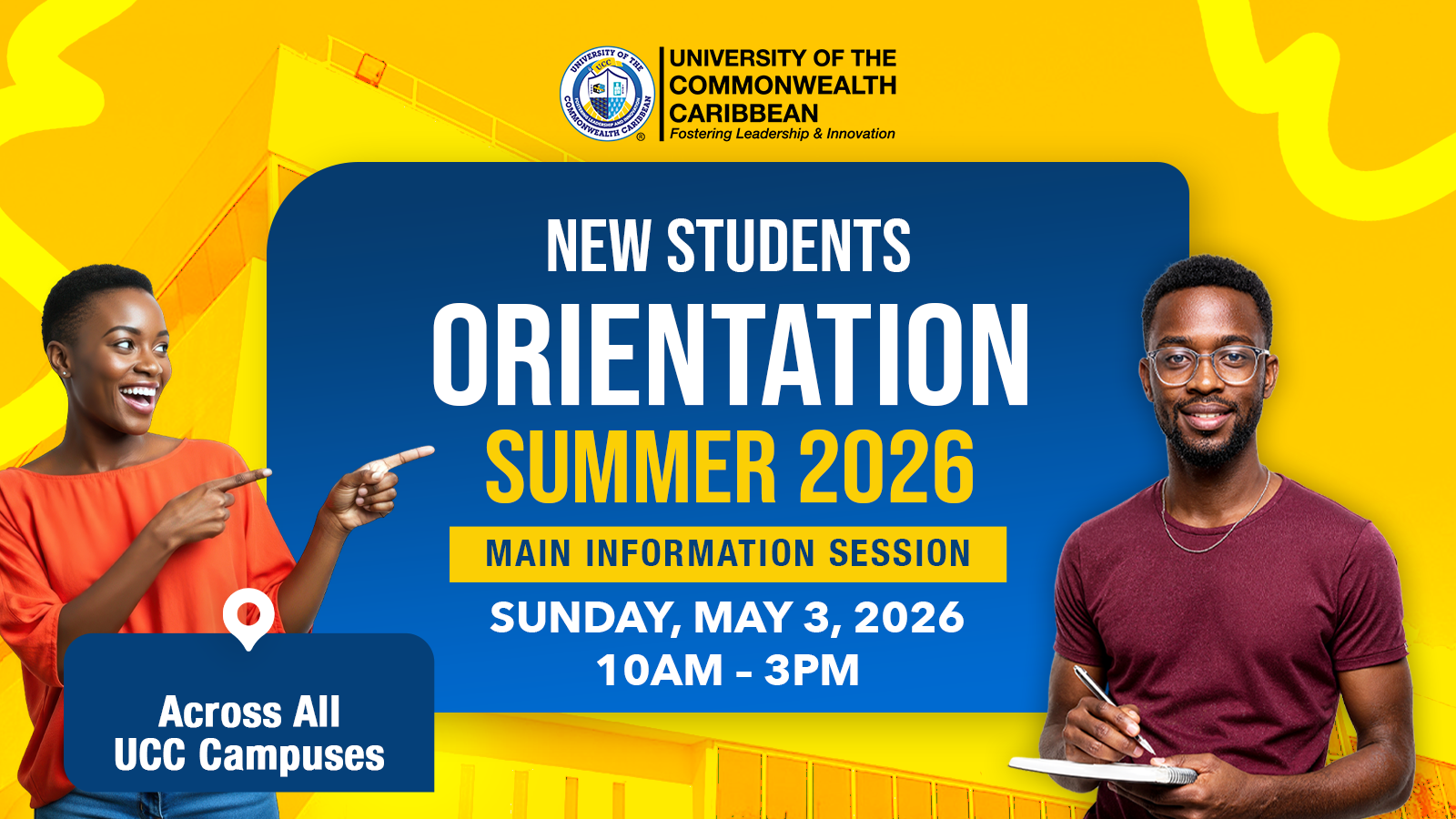 Summer 2026 Semester Orientation Sessions