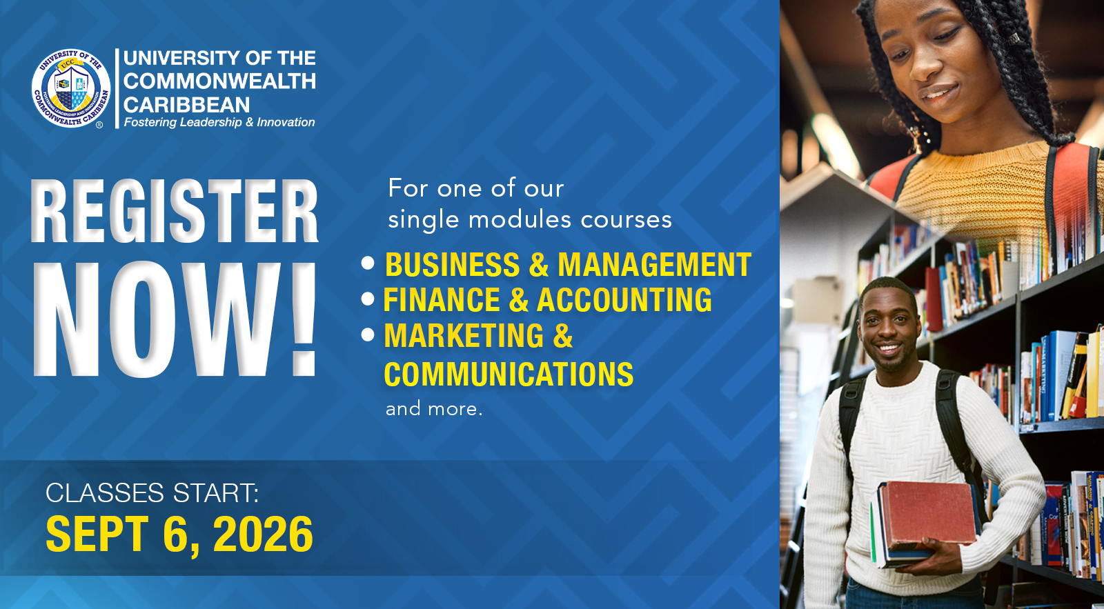 UCC Single Module Courses Fall 2026
