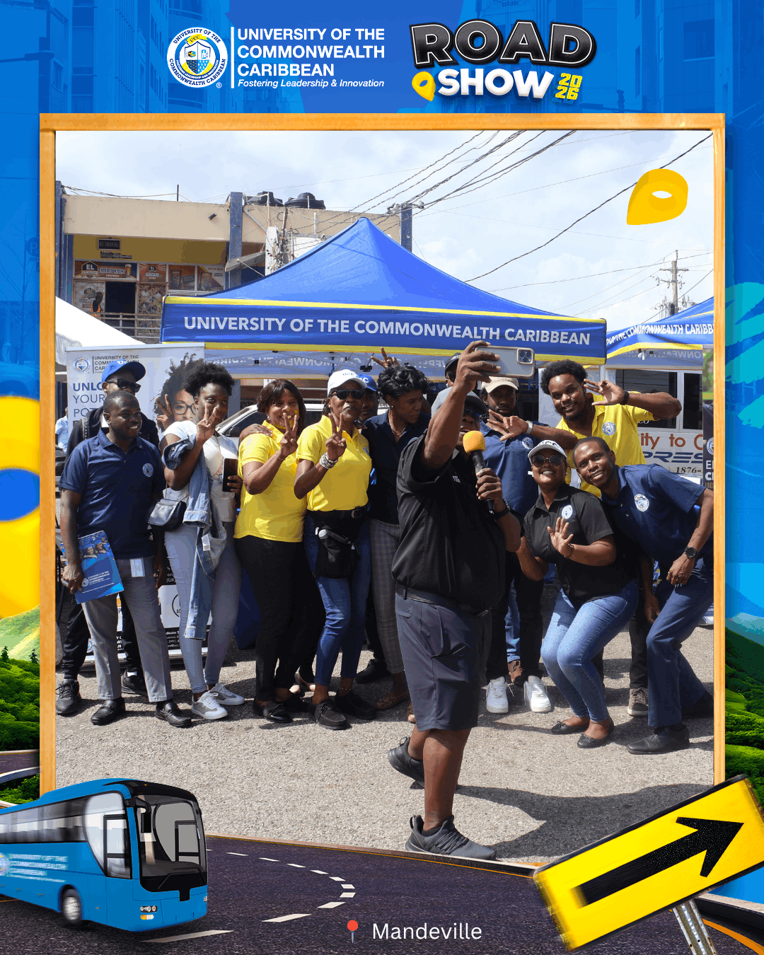 UCC team at the Mandeville leg of the 2026 Road Show